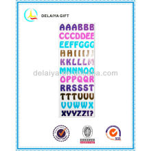 PVC/EVA foam alphabet letter sticker toys for children